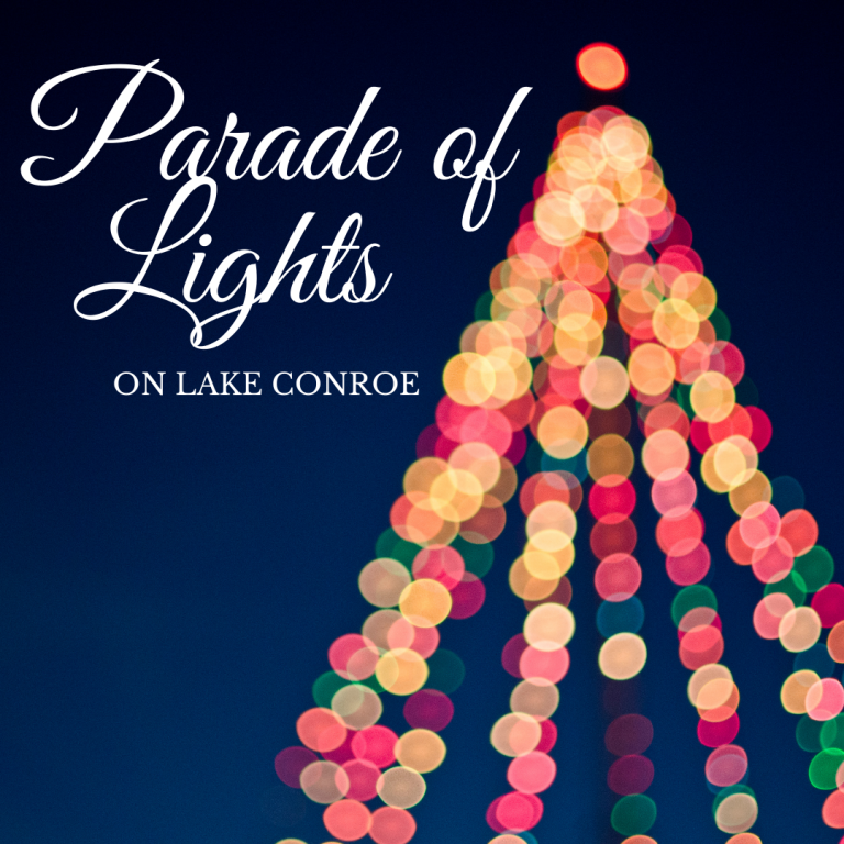The 2020 Christmas Boat Parade of Lights on Lake Conroe