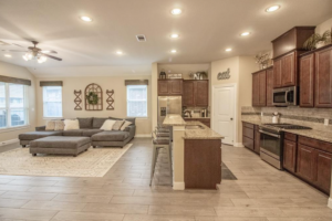 Open living area